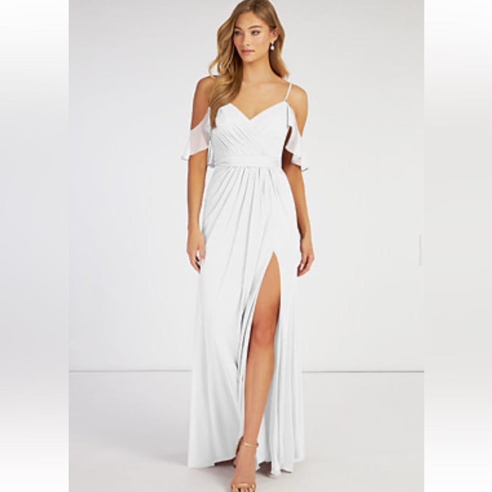 Ivory/white Azazie Dress